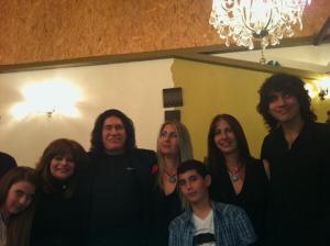 Gene Simmons and sisters